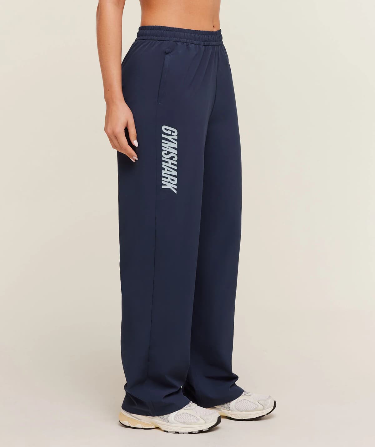 Woven Track Straight Leg Pants